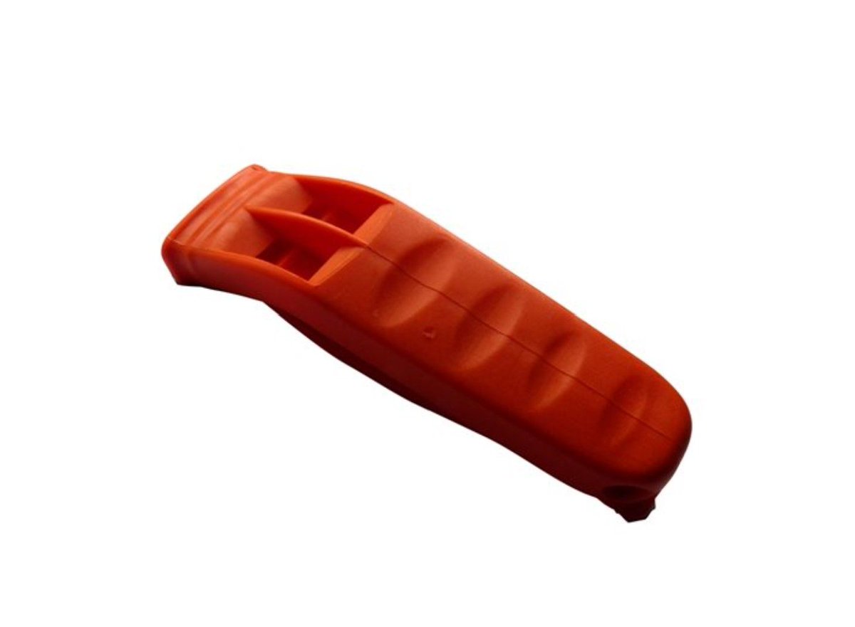 This is a tweet about the humble lifejacket whistle, last Sunday evening a Kayaker got into difficulty his lifejacket whistle was heard by a person ashore who dialed 999/112 and asked for the Coast Guard. Our Sligo based Coast Guard Helicopter located the kayaker and rescued him