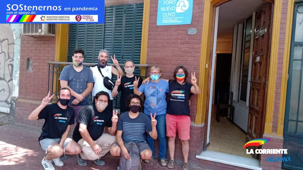LaCorrienteAlt1's tweet photo. Continuamos acompañando a las personas LGTBIQNB+ de Mendoza, fortaleciendo redes y construyendo comunidad: Gracias a todes quienes de una u otra forma contribuyen para que esta tarea se concrete
#ParaQueReineEnElPuebloElAmoryLaIgualdad https://t.co/tZ3xsjcFec
