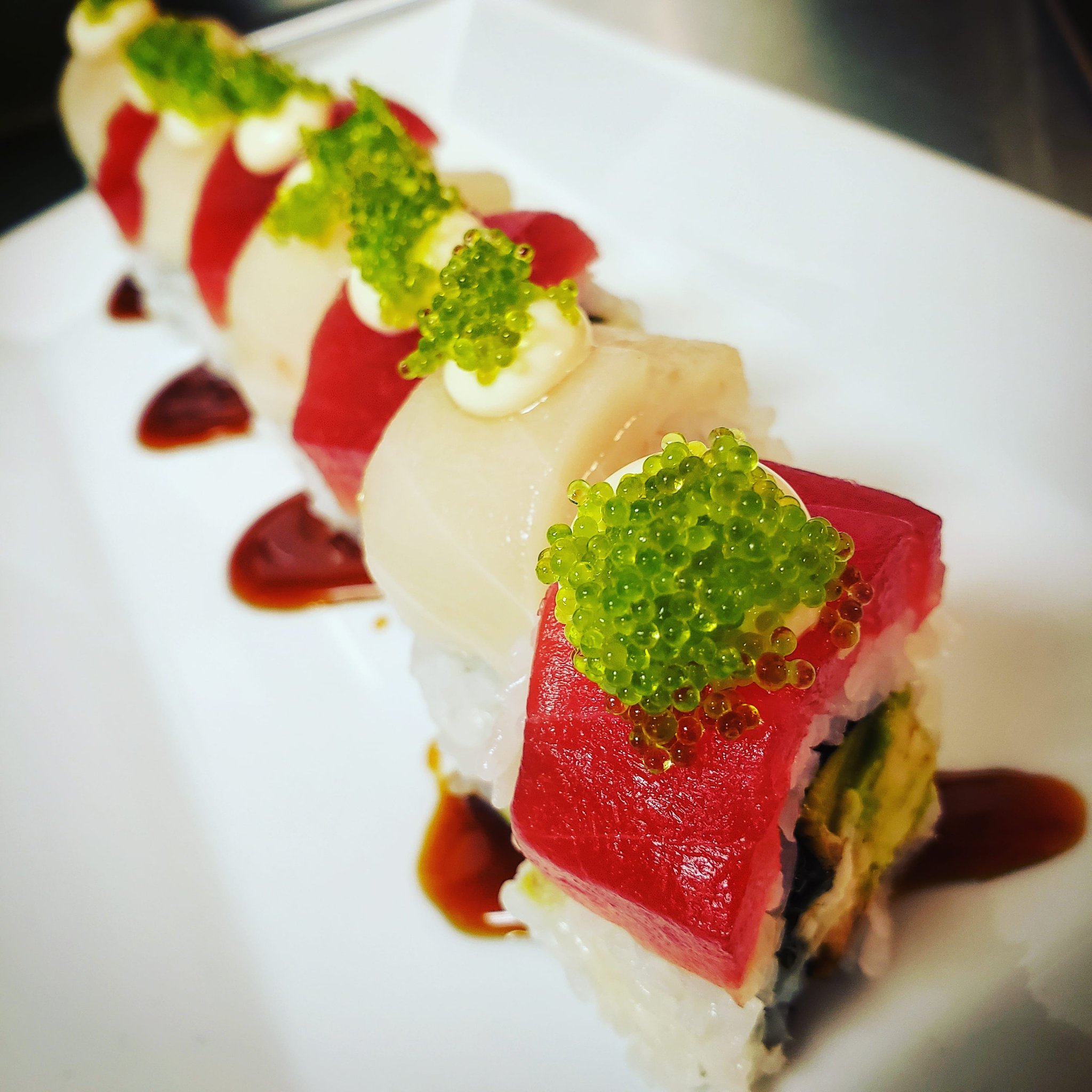 Wasabi Tobiko Sushi