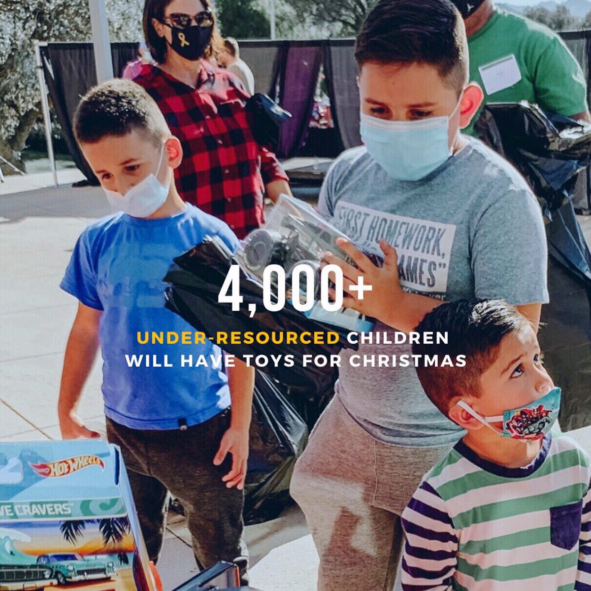 actionvc's tweet image. TOGETHER, we brought Christmas to 4,000+ foster, special needs, and low income kids in Ventura County! 🎁❤️
We are grateful for all of the volunteers, community partners, and donors who helped us in taking care of our neighbors who need it most.
