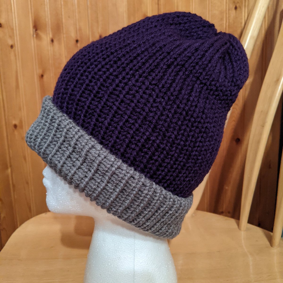 ShellybeanieCo's tweet photo. $20 (additional $5 for shipping)
Purple and grey! https://t.co/7J9BvJeOxr