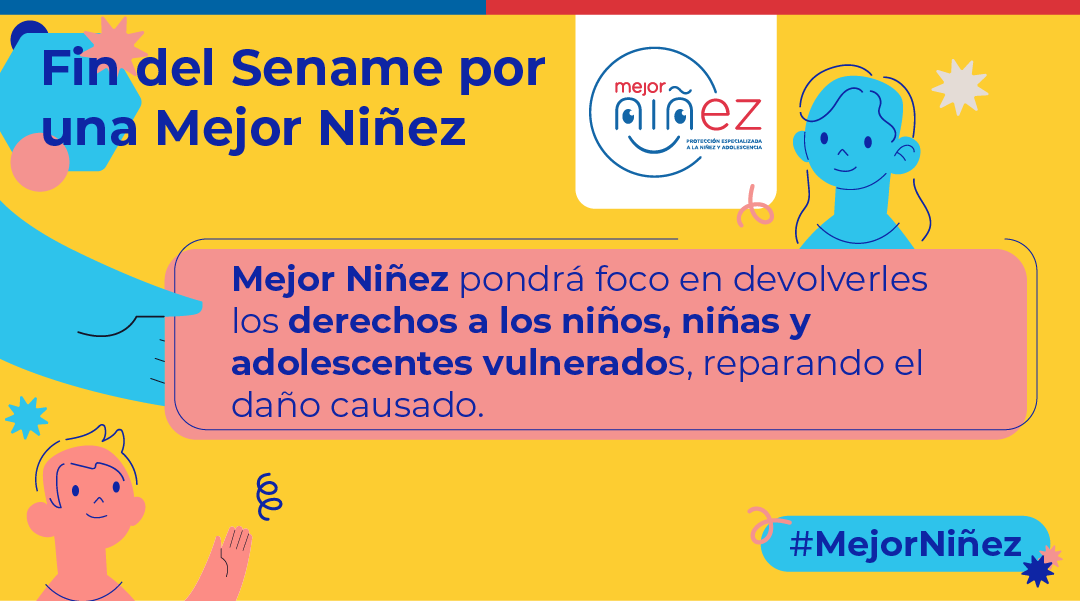 evopoli's tweet photo. #MejorNinez 
Los niños, niñas son una prioridad, especialmente cuando se trata de los más vulnerables. Por eso es una gran noticia la creación del Servicio Nacional de Protección especializada a la Niñez y Adolescencia: Mejor Niñez ✅, dejando atrás muchos años de postergación. https://t.co/j8OrO9fDtX