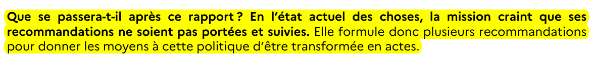 Par contre on ne va pas se mentir, ça ne sent pas l'optimisme délirant au sein de la mission  @ebothorel 