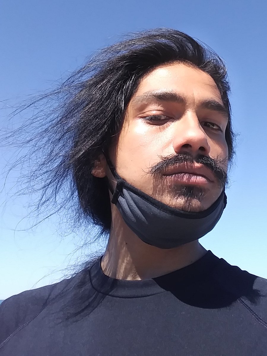 RichChTv Selfie Back When It Was Spring... 