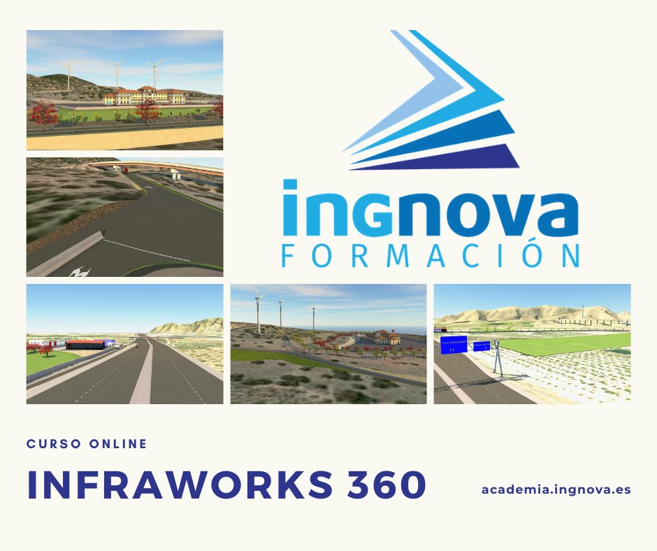 AcademiaIngnova's tweet photo. #AutodeskInfraWorks®360 es un #softwaredediseño preliminar que permite combinar y conectar datos para crear, ver, analizar, compartir y administrar información de un modelo de #diseño3D realista dentro de un #entornoBIM (Building Information Model). https://t.co/Qsqlxy3UW9