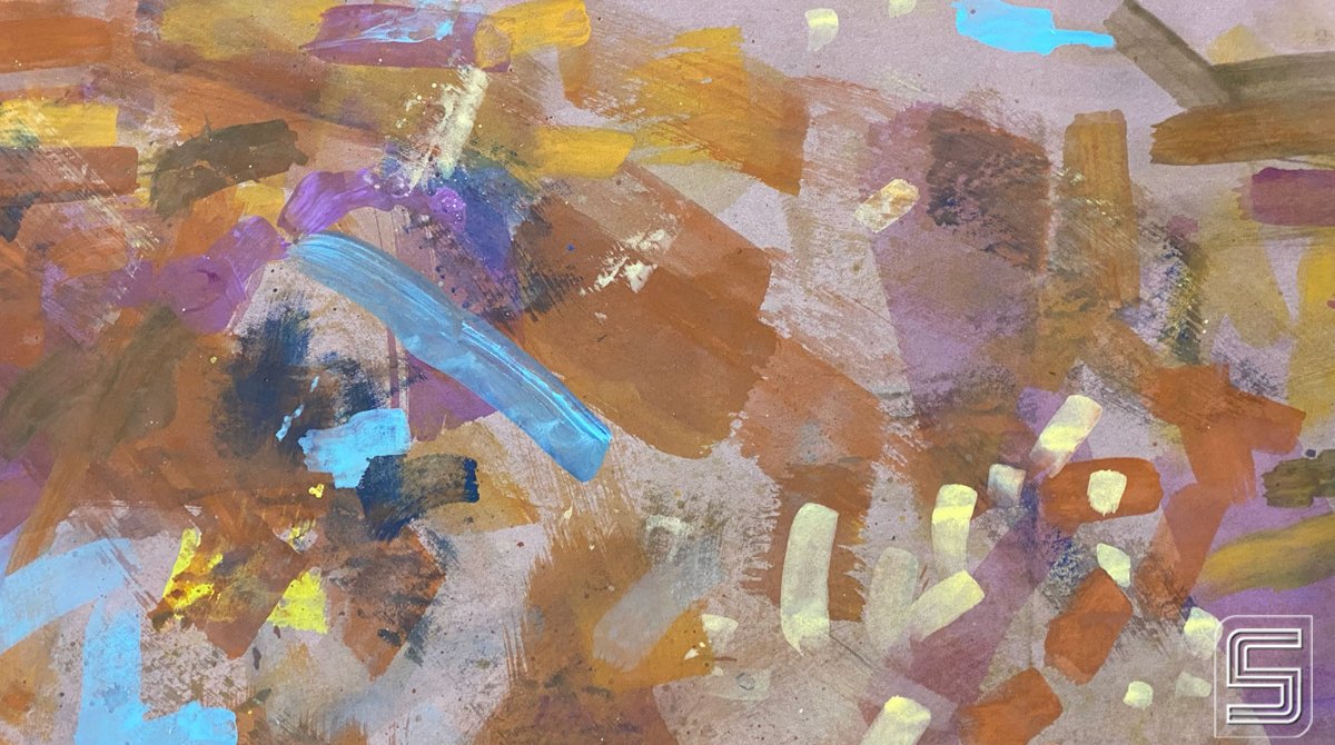 ScenicSolution's tweet image. Some days, our paint shop floor looks like a modern art painting. 
.
#ShopHumor #ModernArt #ScenicArtist