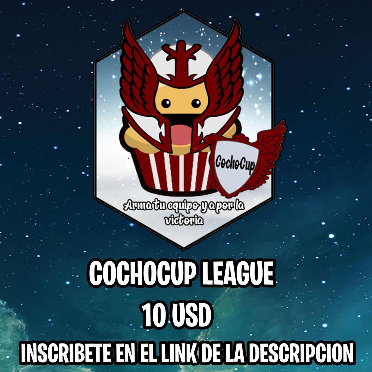 #CochoCUPLeague | #ClashRoyale | #Liga

            💥Inscripciones abiertas💥

Primer edición gratuita 
Premio $10 usd (por el momento)

Requisitos:
• Pedir 3 RT
• Seguir a <a href="/Viscocho492/">Viscocho</a> 
• Completa el formulario: forms.gle/SVVpzhq5nugeWq…

Rt 🔄 y Like ❤️ se agradece
 #CR