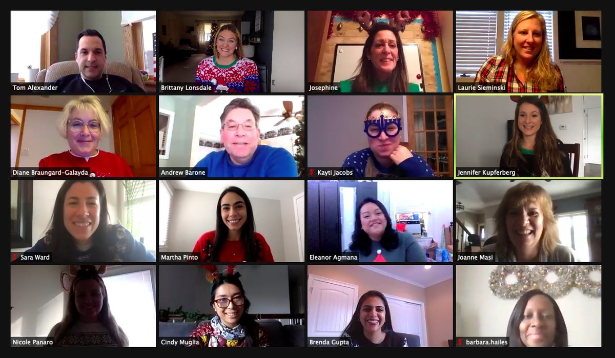 We had so much fun at our Counseling Office Holiday Elfster Zoom Party today! <a href="/Counseling_EHS/">EHS Counseling</a> <a href="/TJMSCounseling/">TJMS Counseling</a>