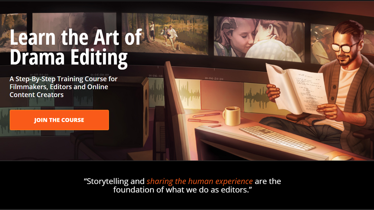 Heads up! 👀👀👀

Enrollment for The Art of Drama Editing is closing TODAY (12/22) at 11:59 pm Pacific.

• 40+ Creative editing lessons (over 14 hours of training)
• Downloadable footage, music &amp; SFX
• Follow along as we cut a feature-length film

filmeditingpro.com/join-the-art-o…