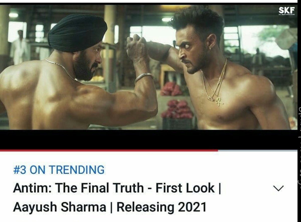 DPSKANDKK1's tweet photo. Antim begins.. 😍😍😍 I can't wait to watch it @BeingSalmanKhan all the best
#AntimFirstLook - https://t.co/PgW7IgwveX
#AayushSharma @manjrekarmahesh @SKFilmsOfficial https://t.co/YUtflUMWVt