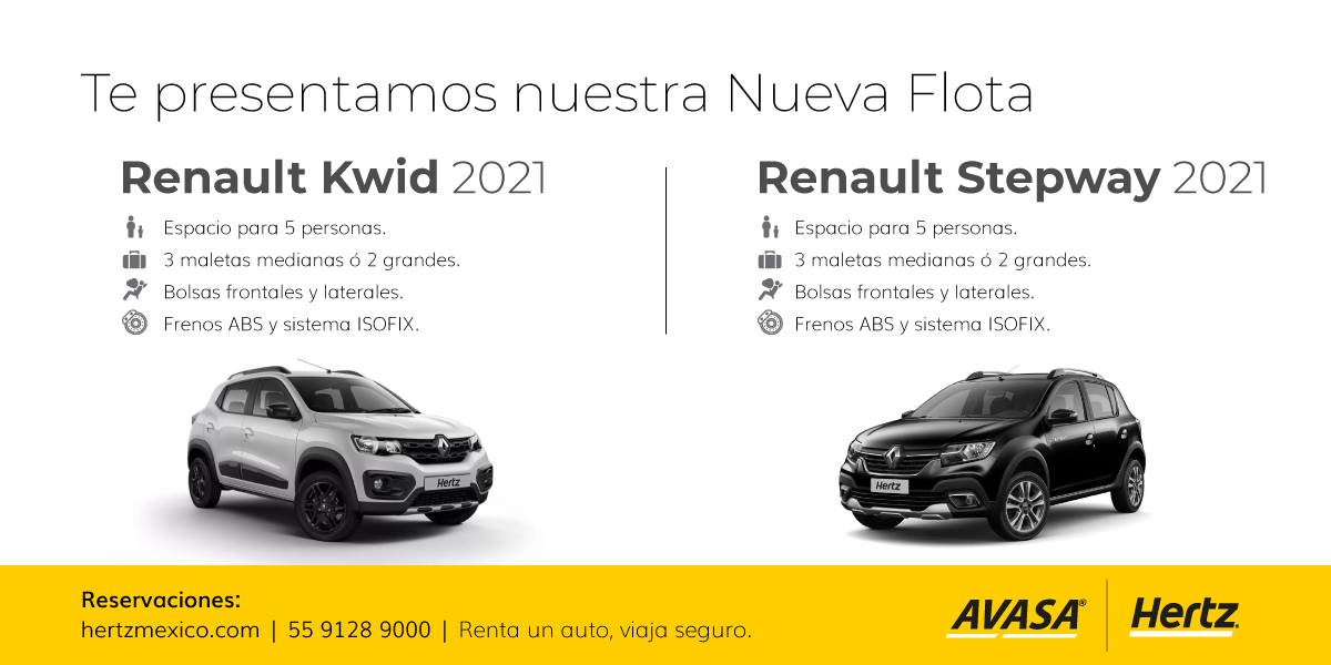 ¡Bienvenidos! Conoce a los nuevos miembros de la familia Hertz. Haz tu reserva aquí ➡️ hertzmexico.com