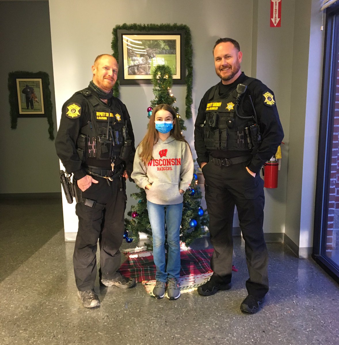 abbyk617's tweet photo. After a loooooong break, Abby was so excited to drop by RCSD K9 yesterday to drop off Christmas goody bags! It was absolutely wonderful to see everyone again and meet Dep. Ellison for the first time! Thank y’all for your service. Merry Christmas 🎄🎁 https://t.co/ANLrV3bJfR