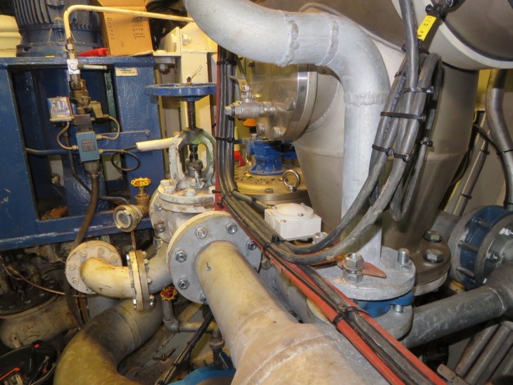 hydemarine's tweet photo. #DidYouKnow that Hyde Marine recently completed a retrofit on a Danish-owned bulk carrier at a Danish shipyard? The small footprint of the GUARDIAN-US system was the perfect solution for a packed engine room. #BWTS #RUReady https://t.co/vSfoXM2gM5