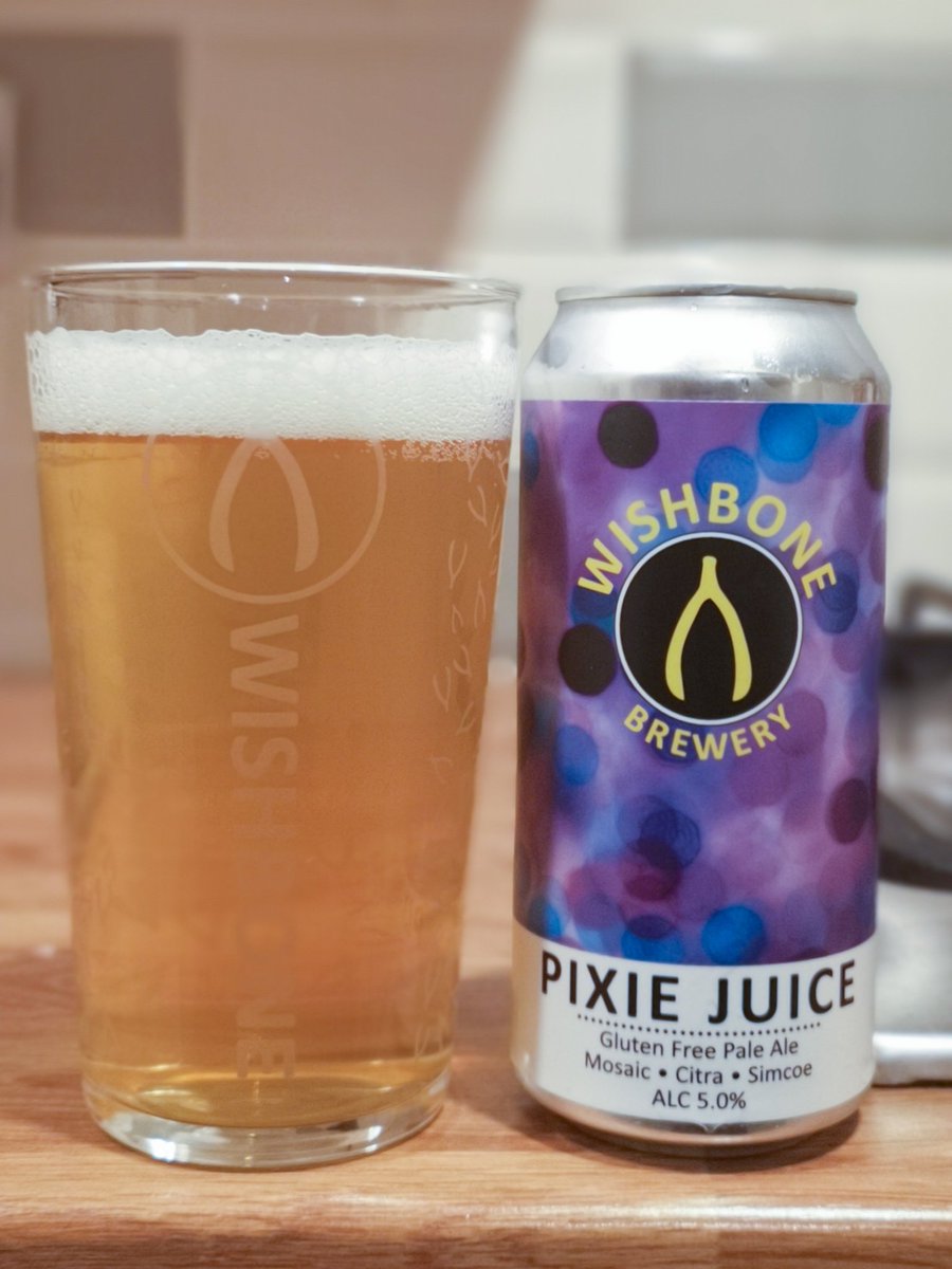 Enjoying a <a href="/WishboneBrewery/">WishboneBrewery</a> Pixie Juice for #CraftBeerHour