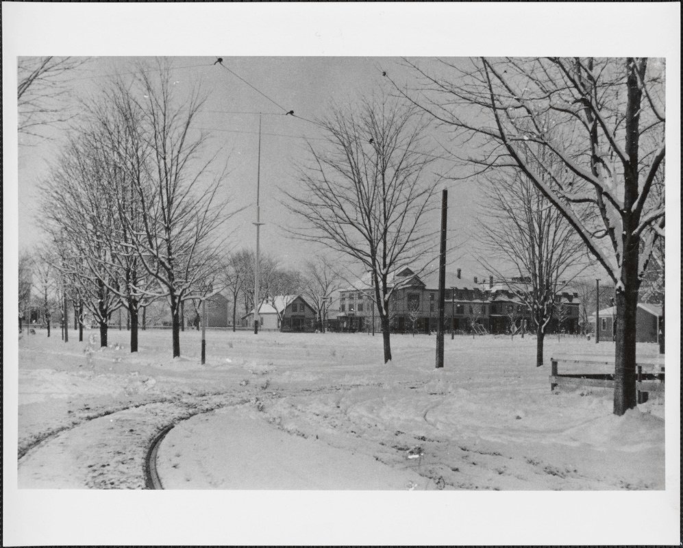 NeedhamHistory's tweet image. Needham Common, ca. 1900 (DigitalCommonwealth.org)