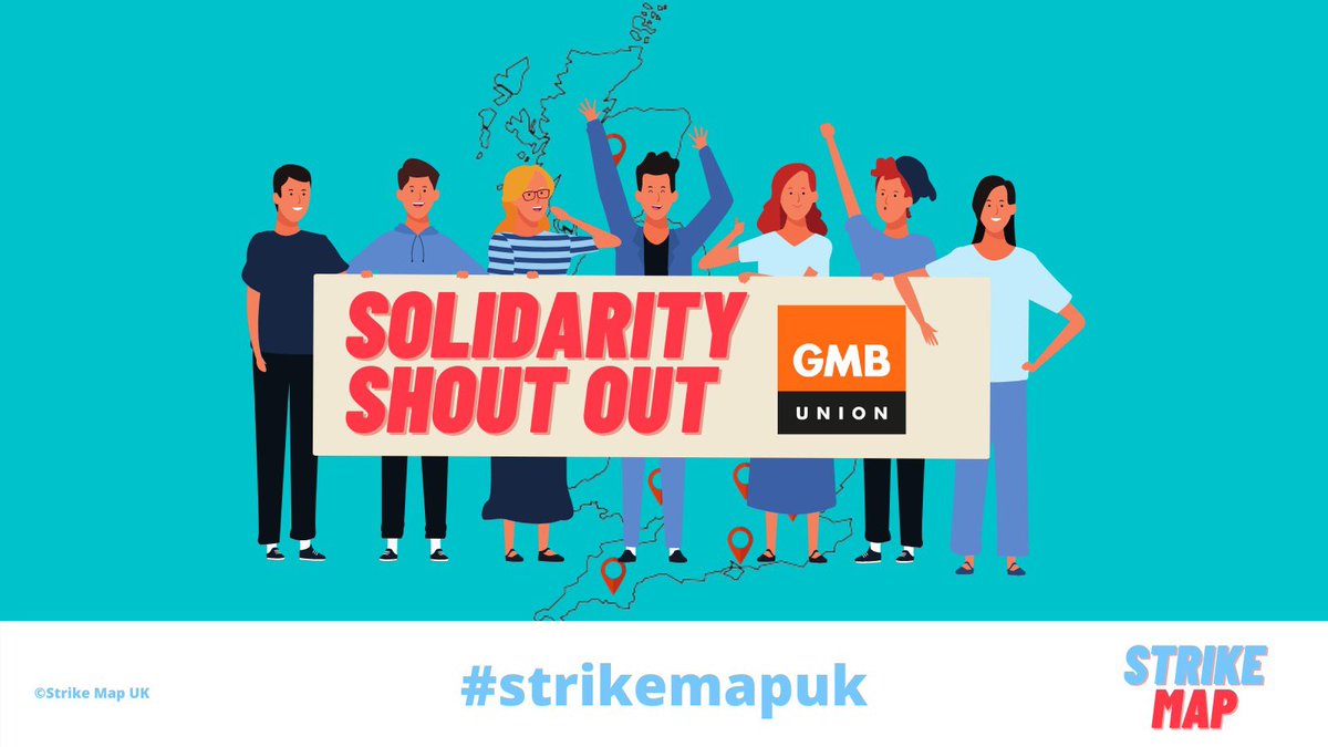 🗣️📣 Solidarity shout out @GMB_union members taking action at Marley Ltd. Action over pay and victimisation of trade union reps. 🔎 Find out about strikes happening now across the UK >>strikemap.wordpress.com #strikemapuk