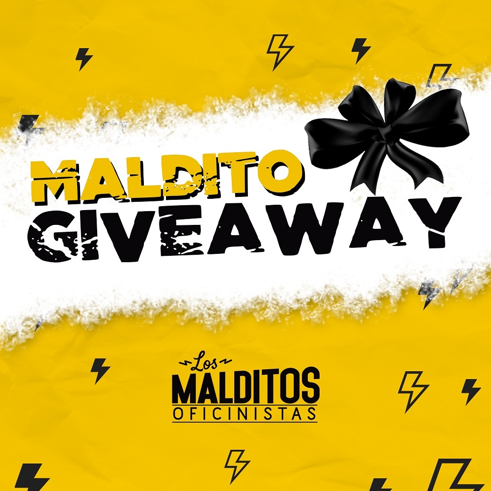 🤘¡Celebramos navidad con un #MALDITOGIVEAWAY! 🎀

⚡¡PARTICIPA! Visita nuestro perfil de Instagram 👉 bit.ly/3hdMztK ⚡

🖤 Conoce los requisitos y demuestra tu amor por Los Malditos Oficinistas y gana un #kitmalditohomeoficinista.
