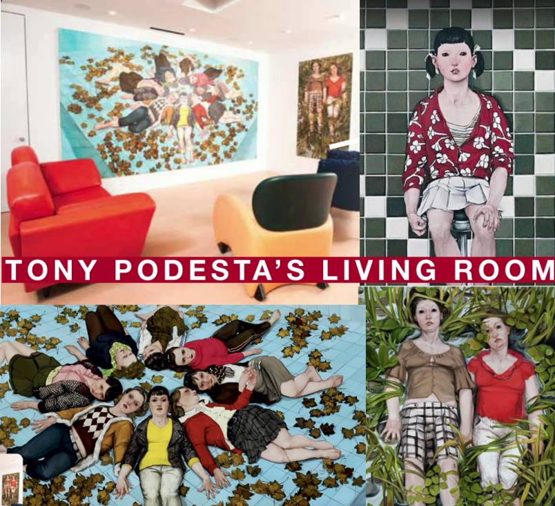 Mais, cette piscine ne vous rappelle rien ? Pourtant elle semble familière des "oeuvres d'art" de Biljana Djurdjevic, que l'on retrouve plus particulièrement au domicile Tony Podesta, le frère de John Podesta, le manager de campagne d'Hilary Clinton... (Pizzagate)