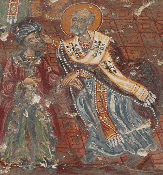 St Nicholas of Myra—an assessment of the early stories of his life & their historicity:  http://www.livius.org/articles/person/nicholas-of-myra/ & see also  https://www.roger-pearse.com/weblog/2015/02/03/the-literary-development-of-the-life-of-st-nicholas-of-myra-santa-claus/