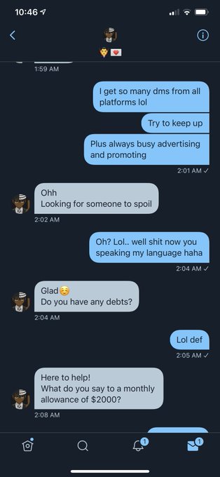 Beware of this scammer y&rsquo;all #scammers #scammeralert #fake https://t.co/aKRF3SW2mi<a href="/tag/scammers"class="tags">#scammers</a><a href="/tag/scammeralert"class="tags">#scammeralert</a><a href="/tag/fake"class="tags"><span>#fake</span></a>