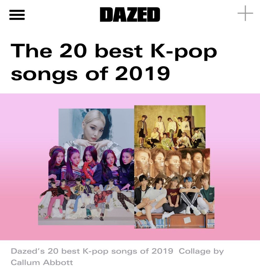 Side Effects ranked #1 on Dazed Korea’s Best K-pop Songs of 2019 list  https://www.dazeddigital.com/music/article/47023/1/the-20-best-k-pop-songs-of-2019