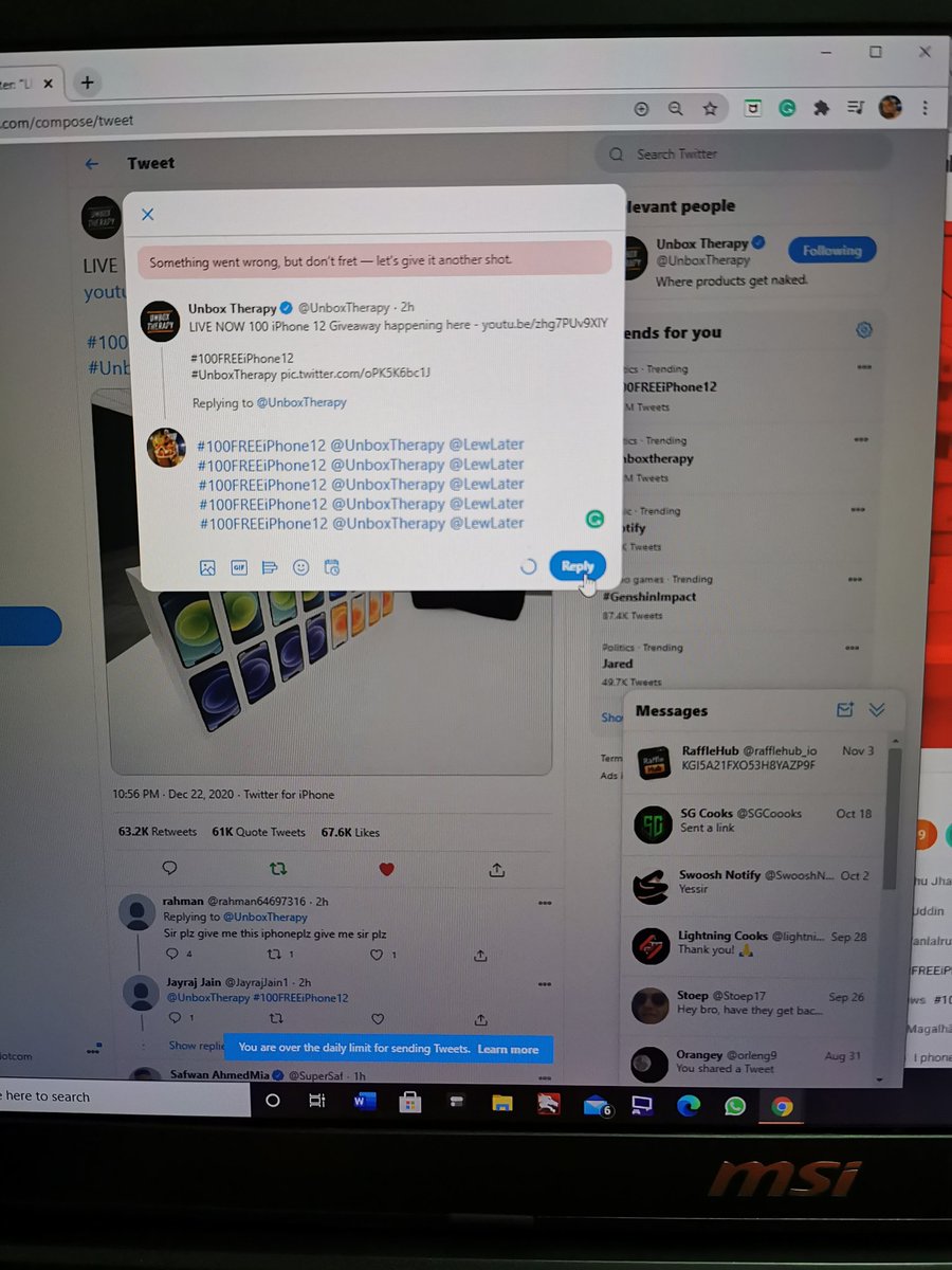 orleng9's tweet photo. @UnboxTherapy @UnboxTherapy @LewLater why you no pick me :( https://t.co/CopvbMf7Ww