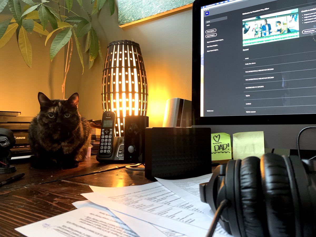 The most demanding producer of them all. #constantlyjudged.