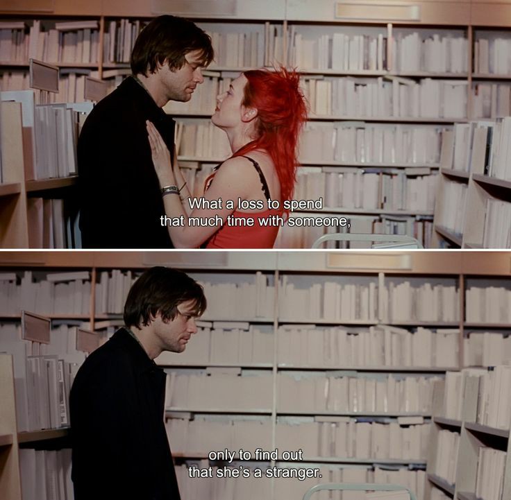 Okay so I love Eternal sunshine of a spotless mind and I'm gonna make a thread of a few dialogues/scenes I love from it. Pls watch the movie if you haven't, thanks!