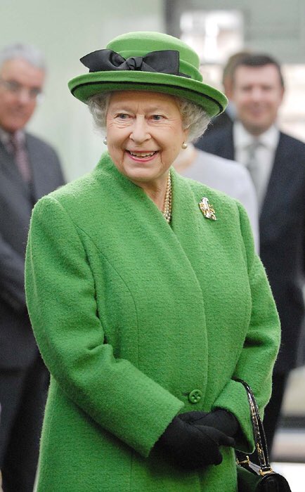 Here ya go. A chocolatey tribute to Her Majesty: The Queen as Quality Street. Milk Chocolate block