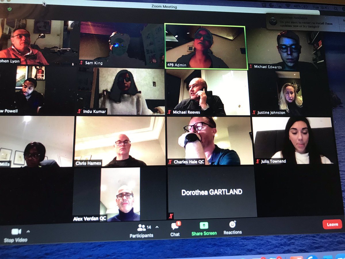 The management committee <a href="/4PBFamilyLaw/">4PB</a>. Justine Johnson, christopher Hames QC, Dorothea Gartland, Michael Reeves, Furhana Mallick, Stephen Lyons, <a href="/Andrew_Powell1/">Andrew Powell</a> <a href="/twitbarrister/">Charles Hale KC</a> <a href="/bmillsbarrister/">Barbara Mills KC</a> <a href="/barristerjulia/">Julia Townend</a> <a href="/ME_Barrister/">Michael Edwards</a> <a href="/ikumar89/">Indu</a> and our fabulous leader @alexverdan
#Whatayear