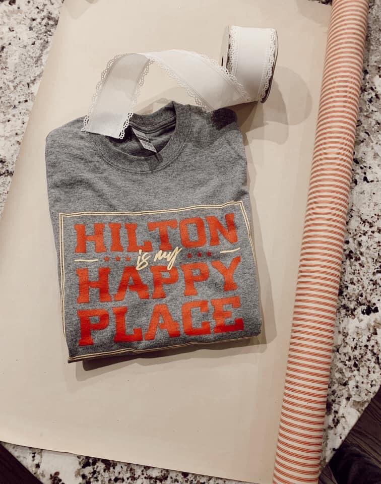 nancy_lehman's tweet photo. ISU fans!! If you need a last minute xmas gift, check out these Hilton shirts. They make great stocking stuffers. $15 dm if interested. https://t.co/wM952x0pqI