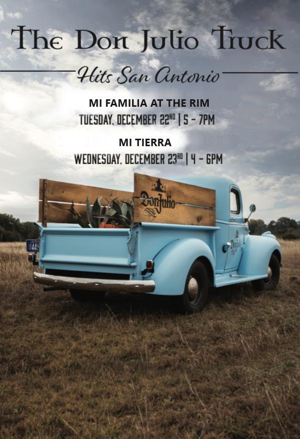 mifamiliarim's tweet photo. Salud to the Season! Join us tonight as our friends at Don Julio stop by with their tequila truck! We'll be sampling our "Don" margarita from 5 -7pm. 🎄🍹 https://t.co/dcWxwxzJtL
