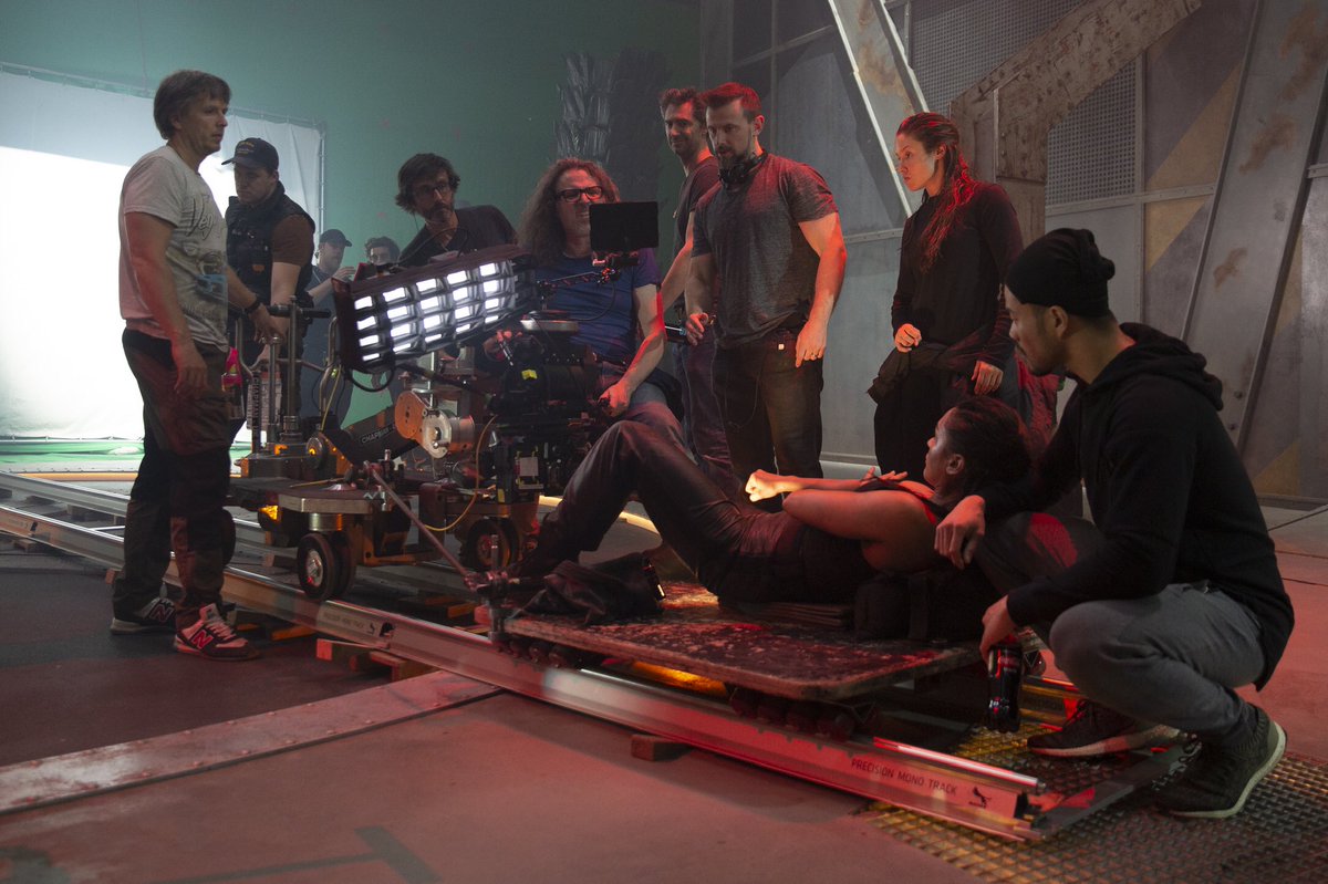 But now I was springing this shot on to Lindsey that she didn’t think she was going to have to do that day. Using her powers was always an incredibly exhausting and emotionally vulnerable process for her anyway. But now she’s got the whole camera crew in her lap as she does it.