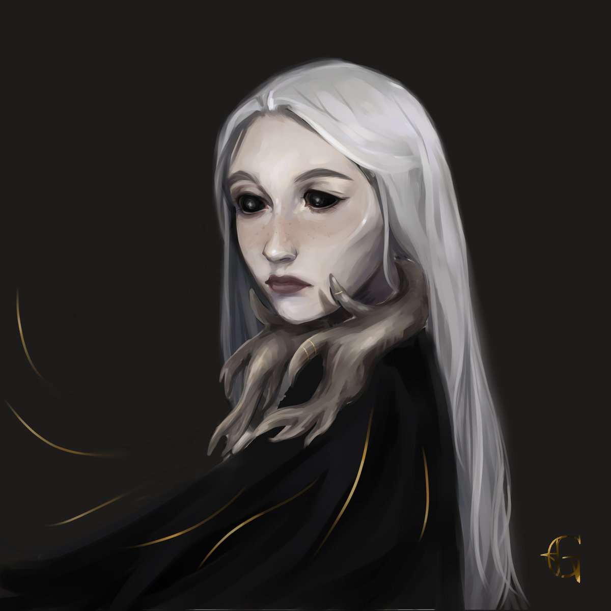 dark! Sankta-Alina
<a href="/LBardugo/">Leigh Bardugo</a>
#shadowandbone #AlinaStarkov #darklina