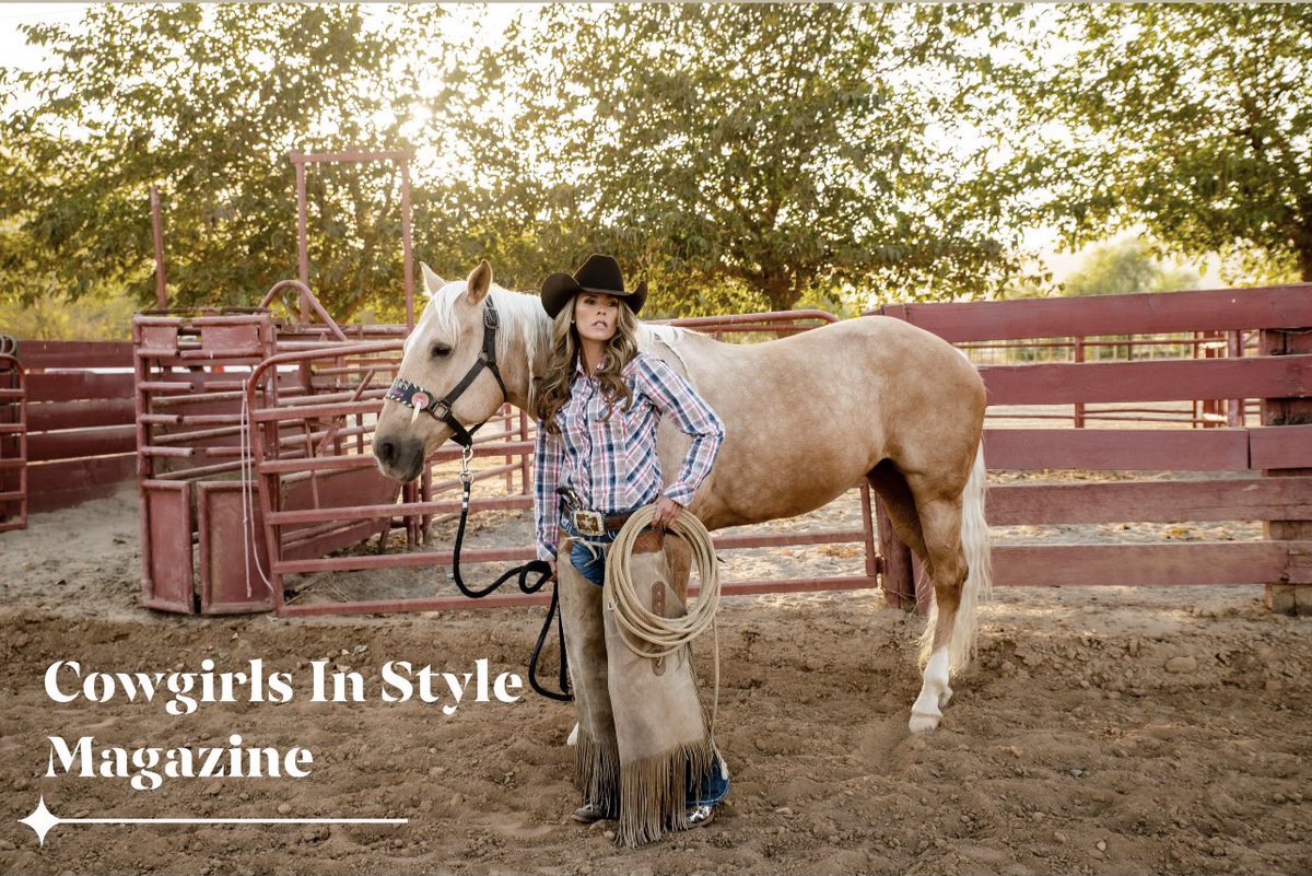 BJLaflin's tweet photo. Dirt is Cowgirl Glitter ✨🤠

Cowgirls In Style Magazine 
@CISMagazine 🤠
 https://t.co/mdOBGcjEgJ

My amazing team 😎
Photographer: @CreigNakano 
HMU: Moni  
Publicist: Kathy Jacobson  

Shirt: @tinhaul
Boots: @tinhaul 
Hats: @Resistolhats 
Jeans: @wrangler https://t.co/1qqURayugA