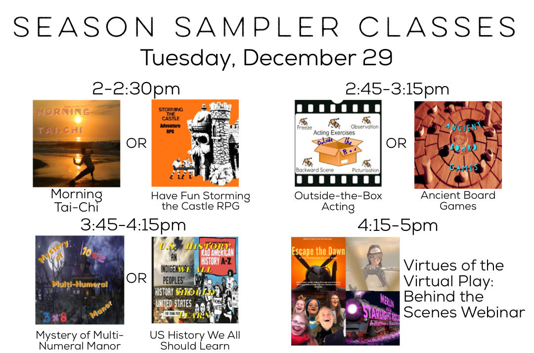 EDGEofOrion's tweet photo. Join us for our Season Sampler and try out EDGE classes for FREE! These 30-minutes classes are free and open to anyone! 
Here are all of the classes available on Tuesday, December 29th! For the full three-day schedule and to sign up, go to https://t.co/zjGOx2Jxya https://t.co/SLKg9el8qz