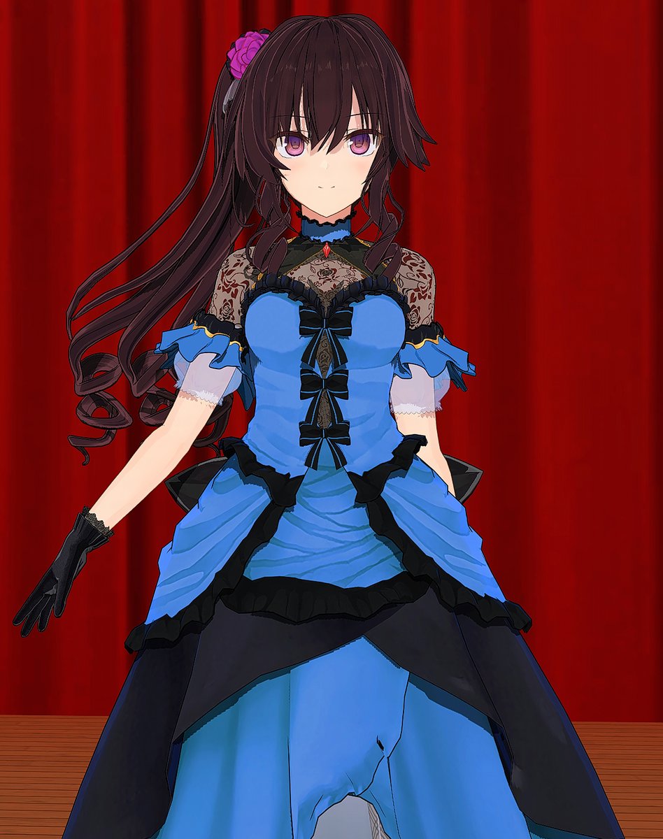 ヅランブルーファンタジー スカート周りを何かで盛りたい