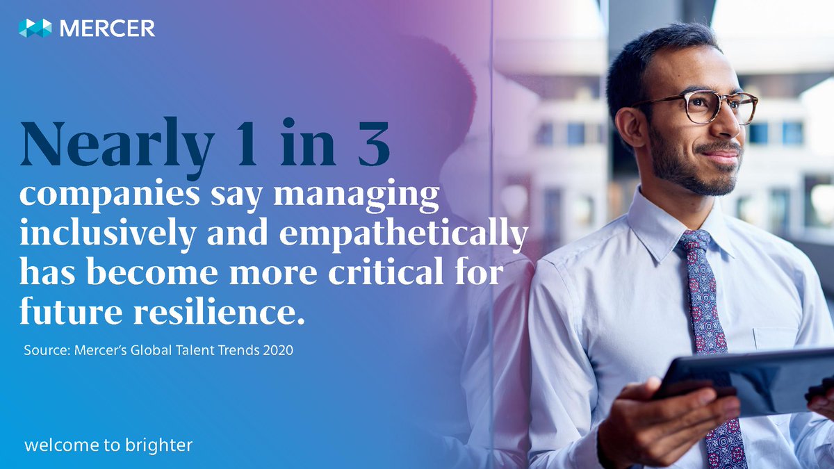 mercer's tweet image. The #pandemic has hastened plans to embrace new technologies with many companies picking up the pace to automate tasks. @KateBravey explains how #digitization is seen as a key lever for success in 2021. bit.ly/2KJkuy6 #FutureofWork #HR