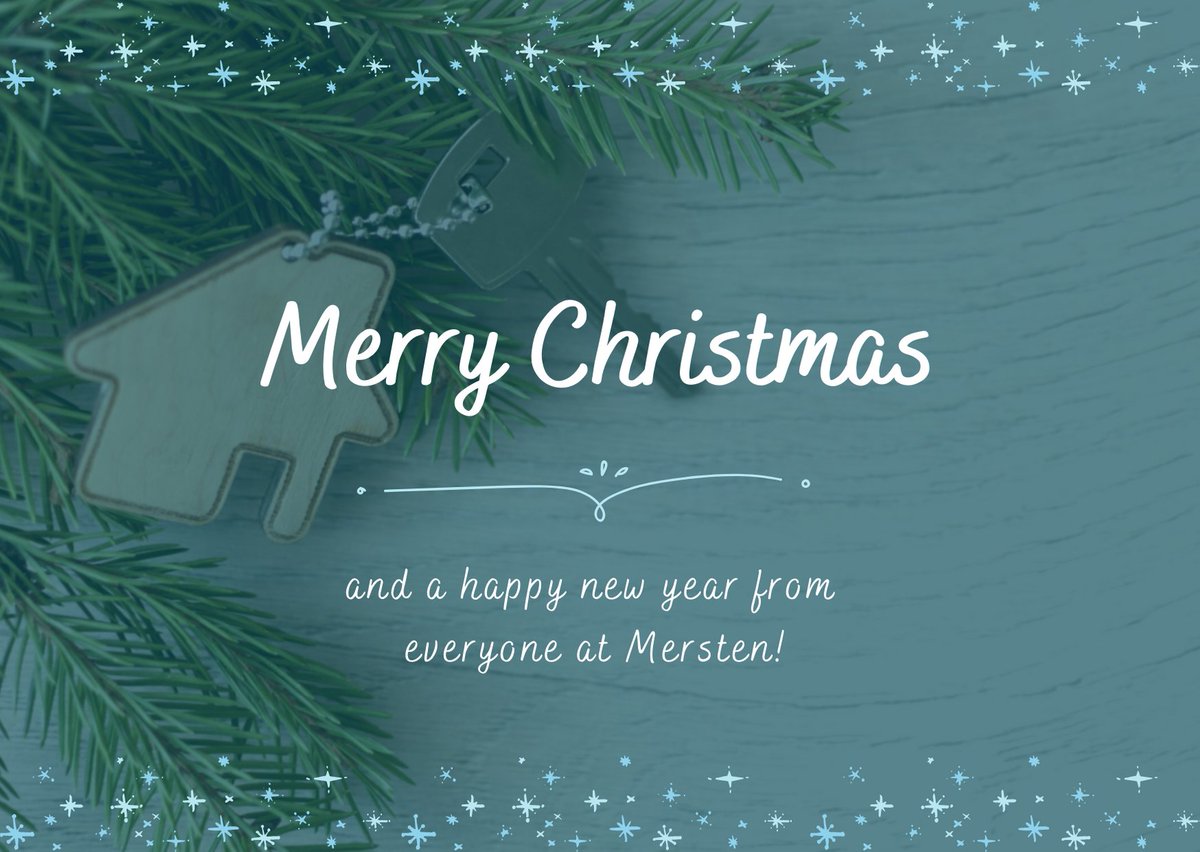 MerstenL's tweet photo. Wishing all of our friends, partners and tenants health and happy holidays from everyone at Mersten. Stay safe and we look forward to seeing you in the new year!

#propertywithpurpose #happyholidays #supportedliving #developer https://t.co/Lmxdu2BEB3