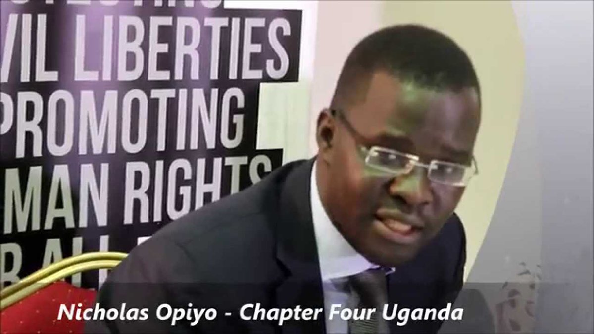 CIVICUSalliance's tweet photo. 🇺🇬#Uganda: Human rights lawyer, Nicolas Opiyo (@nickopiyo), Director of Chapter 4 Uganda has been arrested and taken to an undisclosed location. These are the actions of a desperate regime ahead of elections. We call on the authorities to release him immediately &amp; unconditionally https://t.co/TQrLxp0bKj