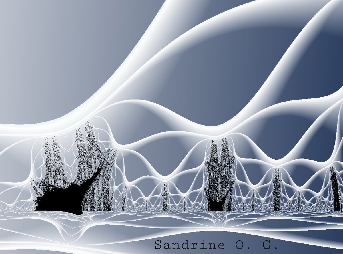 Piège de glace #fractale #fractalart #poesiemarine