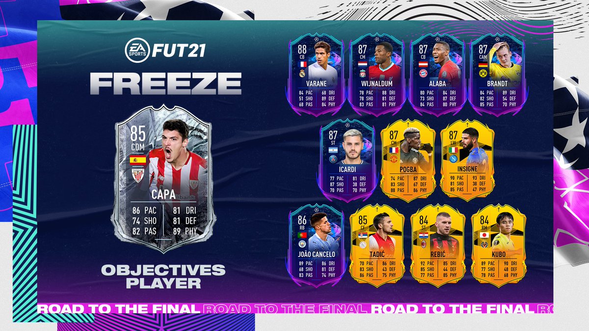 The missing piece of your midfield? 🤔

#FUTFreeze❄ Objectives Player, now unlockable in #FUT21