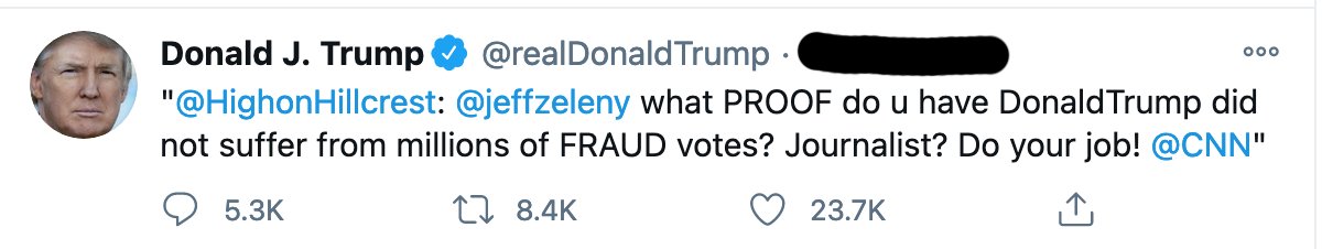 ...now, back to our game. A quick reminder with this one: Trump ran for the Reform Party nomination in 2000 (and still bitches about that one), also there are many primaries in 2016, and the general election in 2020. This one is another "give proof it didn't happen!" fraud.../13