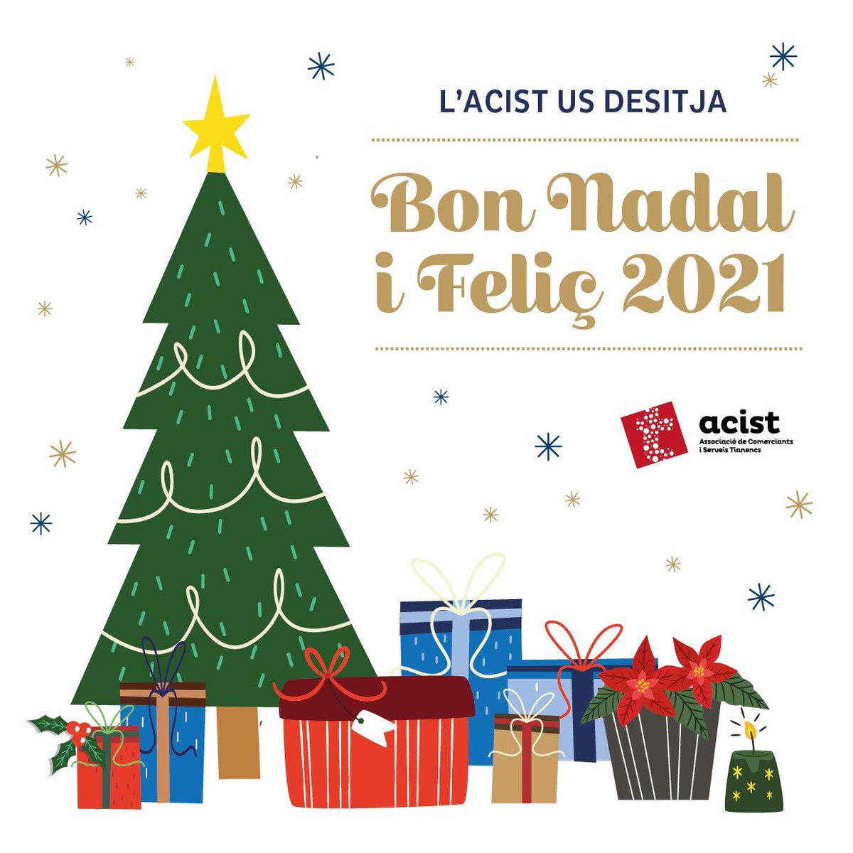 AcistTiana's tweet image. Bon Nadal i Feliç 2021
❄️⭐️✨🎄✨⭐️❄️
#acist #tiana #nadal 
#comerçlocal #comerçvital