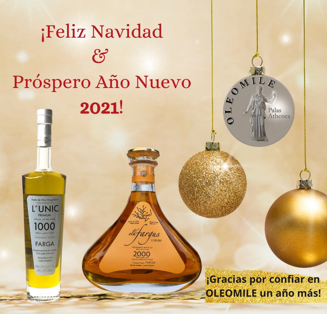 🇪🇸Regalar Oleomile, es distinguirse, salirse de lo normal, pensar diferente

💫No regalas un #aove sino que das a conocer la historia a la que han sobrevivido nuestros Olivos Milenarios 
✨SÉ ÚNICO, REGALA #OLEOMILE✨
#delicatessen #luxury #hechoenespaña #christmasgift.