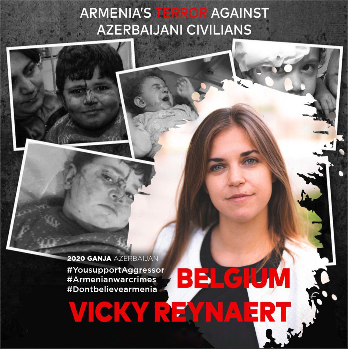 CBairamova's tweet photo. By supporting Armenia you support occupation, ecological terror and war crimes.
@VickyReynaert
 #YousupportAggressor #armenianwarcrimes #dontbelievearmenia https://t.co/xXwnNo0fnf