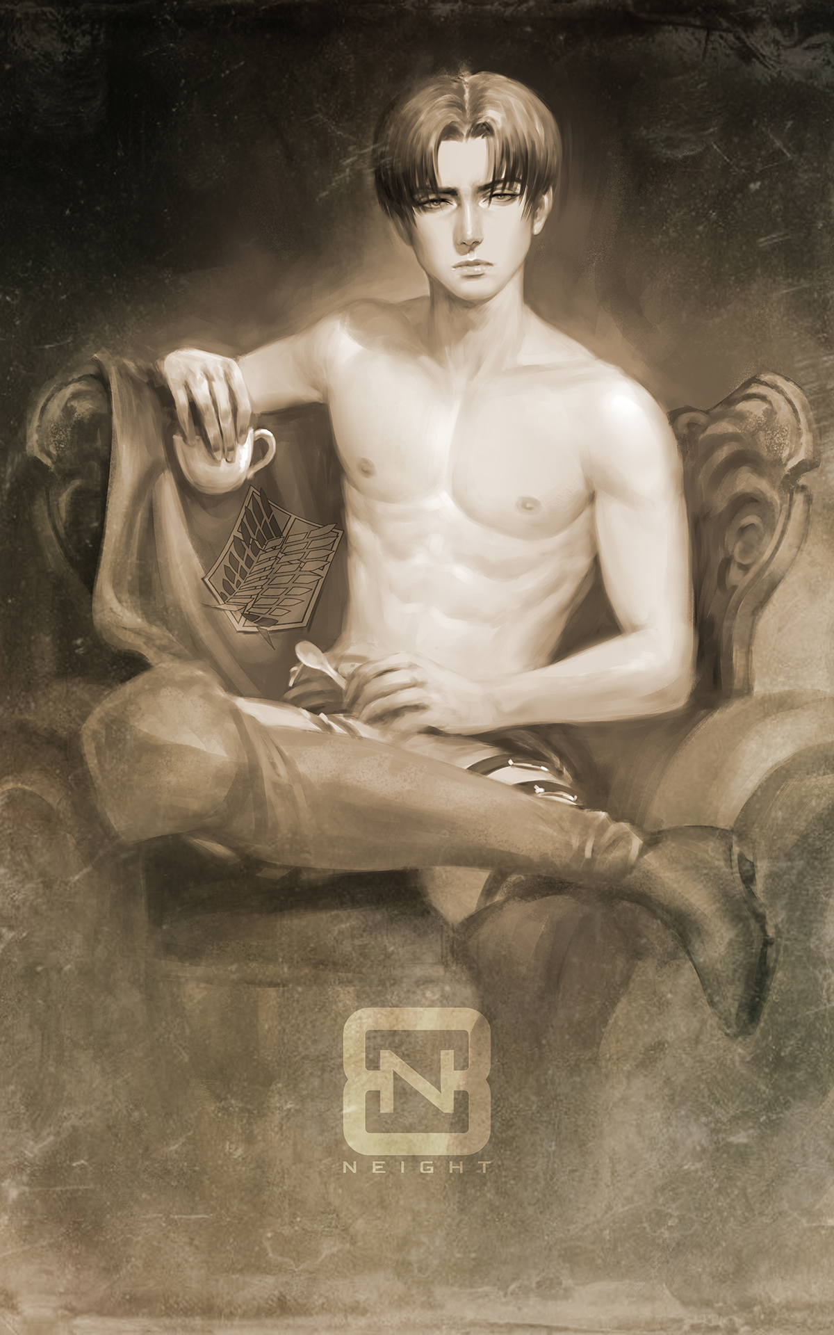 Artofneight атака титанов