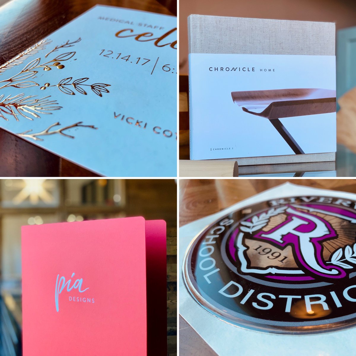 ThinkIdeaStudio's tweet image. From debossing on business cards to custom die-cuts on brochures, we do all types of custom printing here at #Think! Don't miss out the opportunity for your brand to stand out. Head to thinkis.com to get started! #Marketing