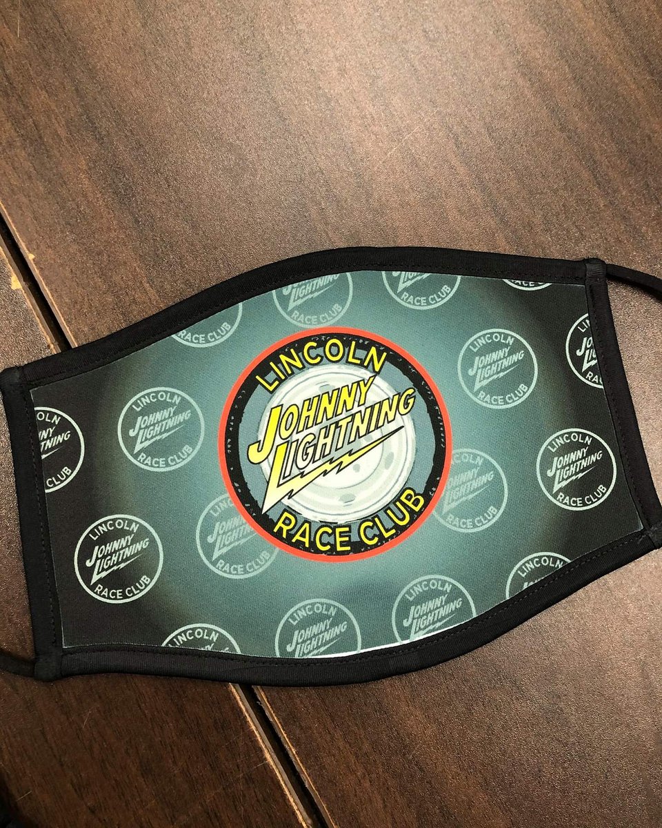 LJLRC's tweet photo. New face masks being shipped to us today. #staysafe #maskup #Johnnylightning https://t.co/karOzBWFuV