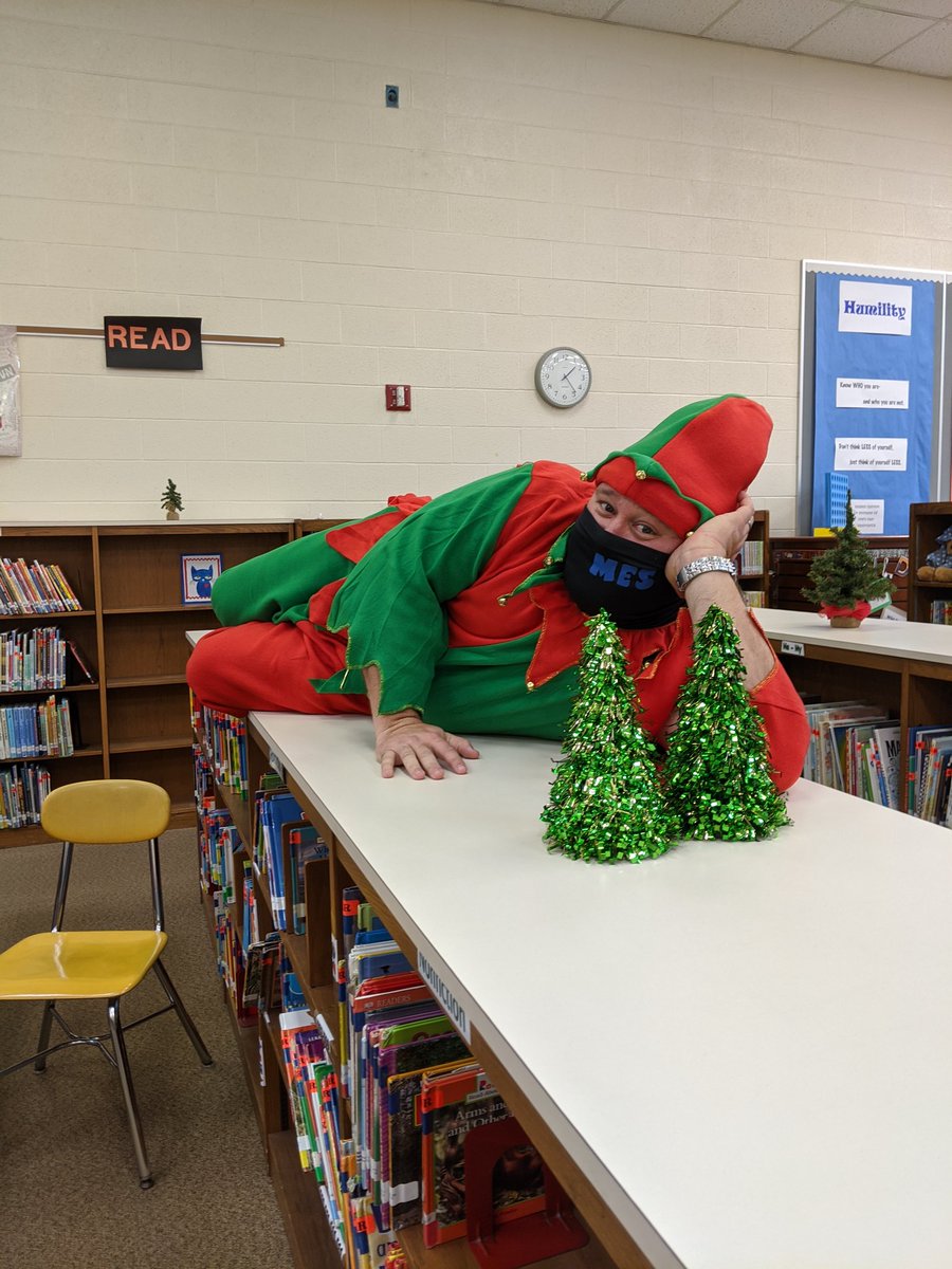 You never know where your elves will turn up! <a href="/MidwayDCSNC/">Midway Elementary</a>